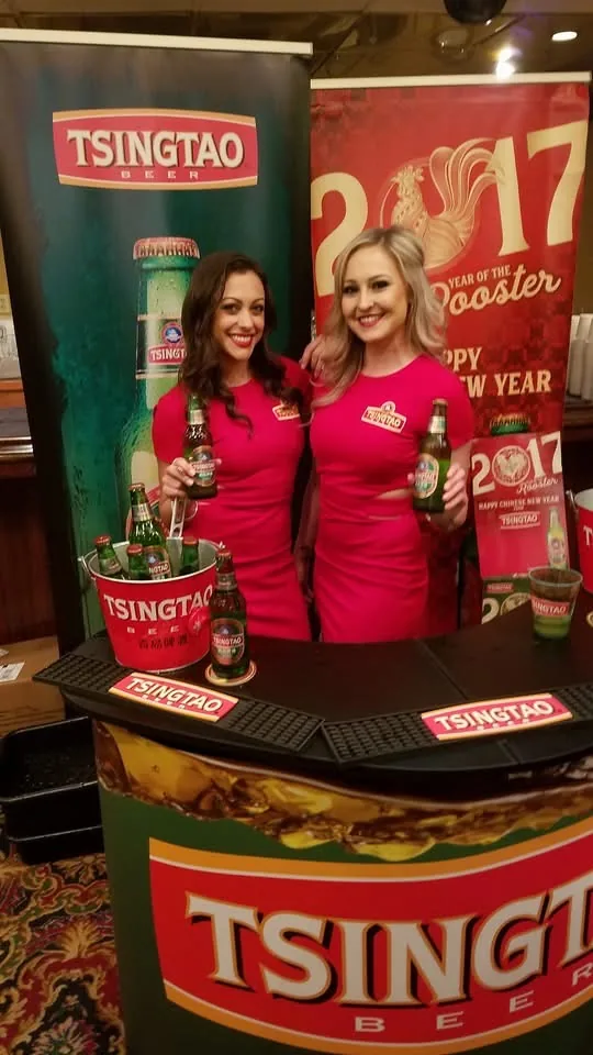 Tsingtao retail display