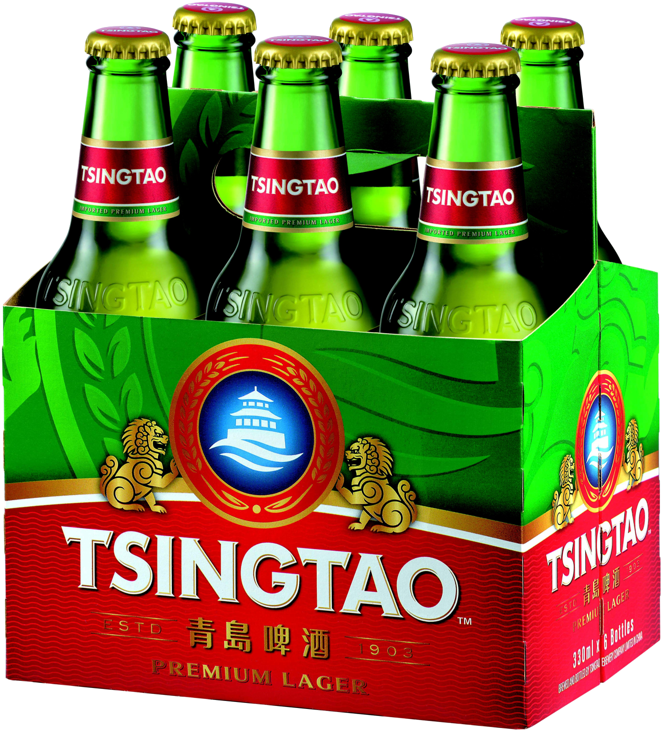 Tsingtao Premium Lager six-pack