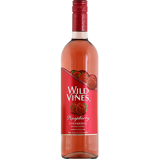 Wild Vines Raspberry Zinfandel bottle